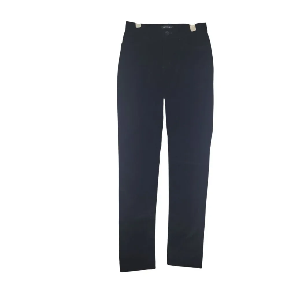 Lafayette 148 Pants size 0 Black Slim Ankle Corduroy Pants MP709R-1549 NWT $248 - Picture 1 of 12